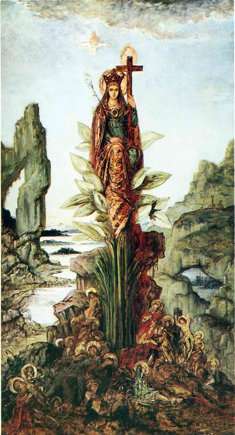 La fleur mystique, Gustave Moreau