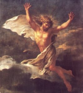 Christ en gloire, Salvator Rosa