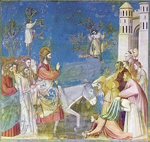Entrée à Jérusalem - Giotto