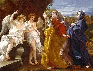 Les femmes au tombeau, Baciccio