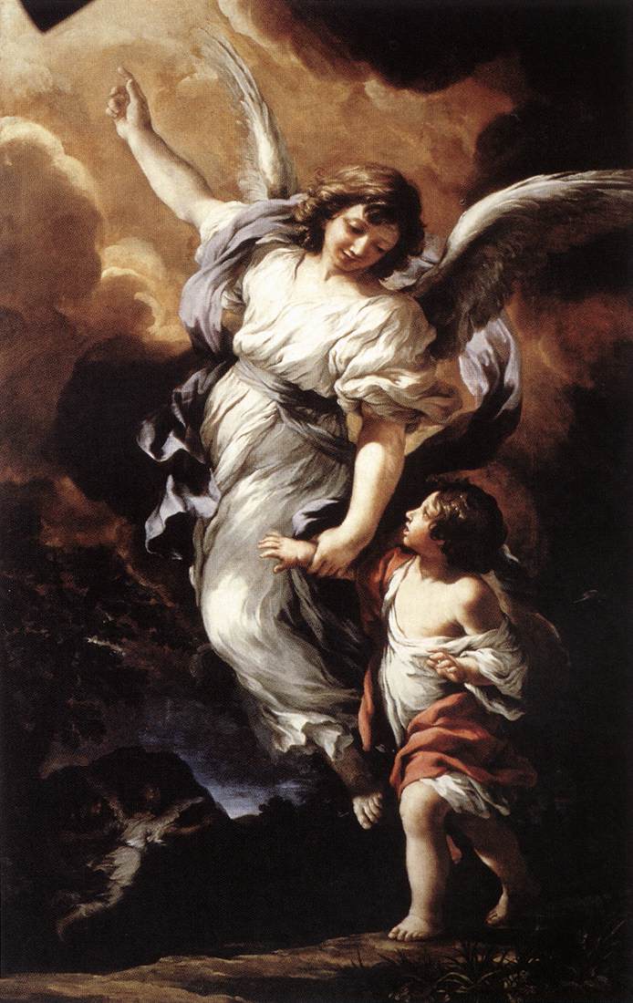 Ange gardien, Pietro da Cortona (1656)