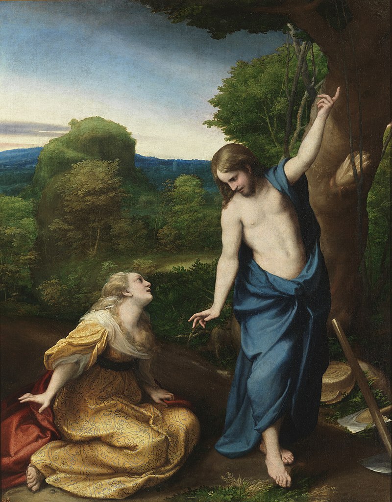 Noli Me Tangere, Correggio, 1525, Musée du Prado, Madrid