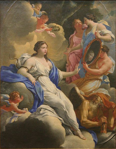 La Prudence –(Simon Vouet – 1624) Musée Fabre à Montpellier