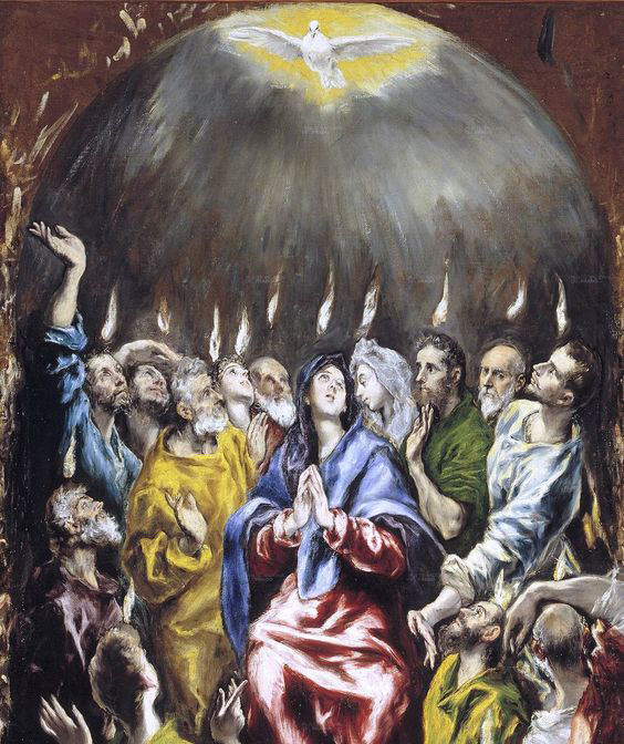 Pentecôte, El Greco