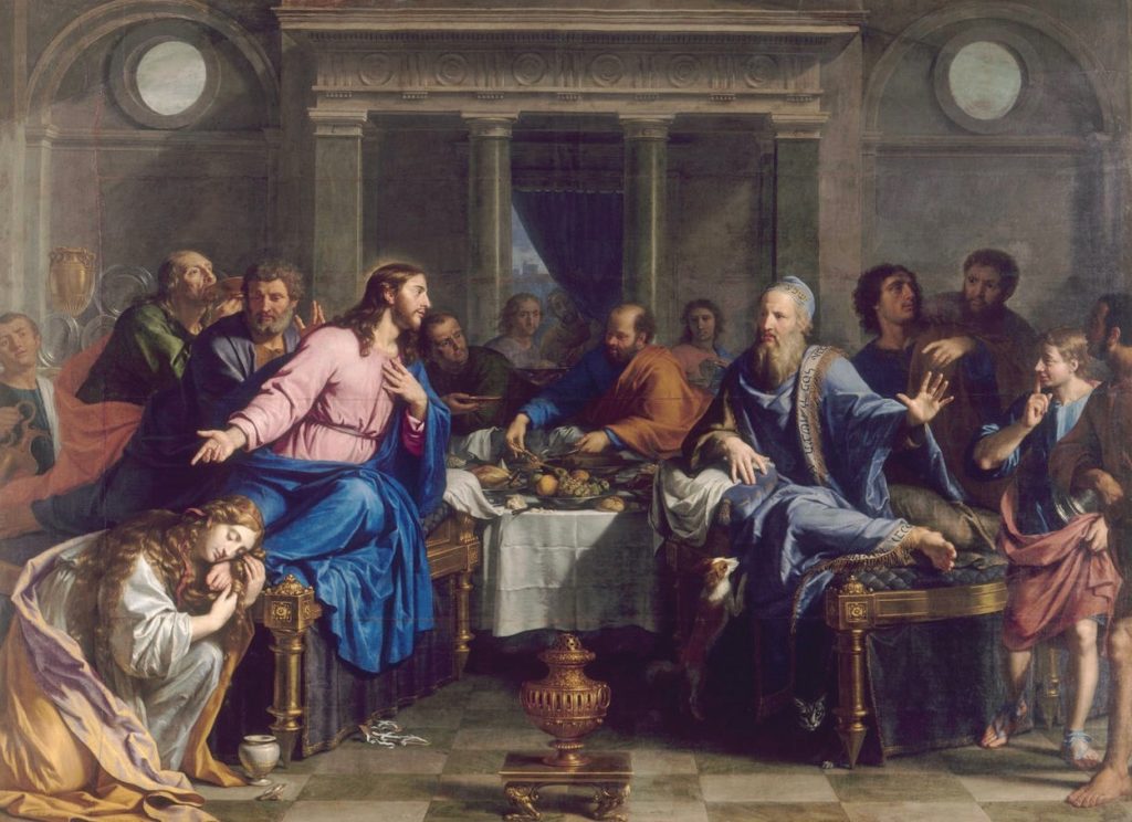 Le repas chez Simon le pharisien, Philippe de Champaigne, 1656 , musée des Arts de Nantes