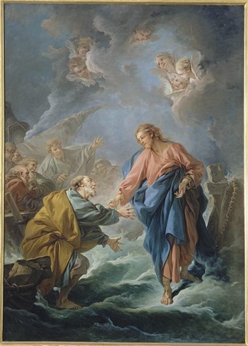 Jésus-Christ marche sur l’eau
