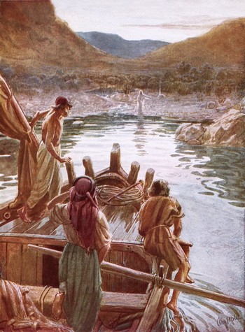 Appel des disciples au bord de la mer de Galilée