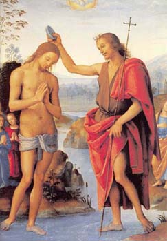 Le baptême de Jésus-Christ dans le Jourdain