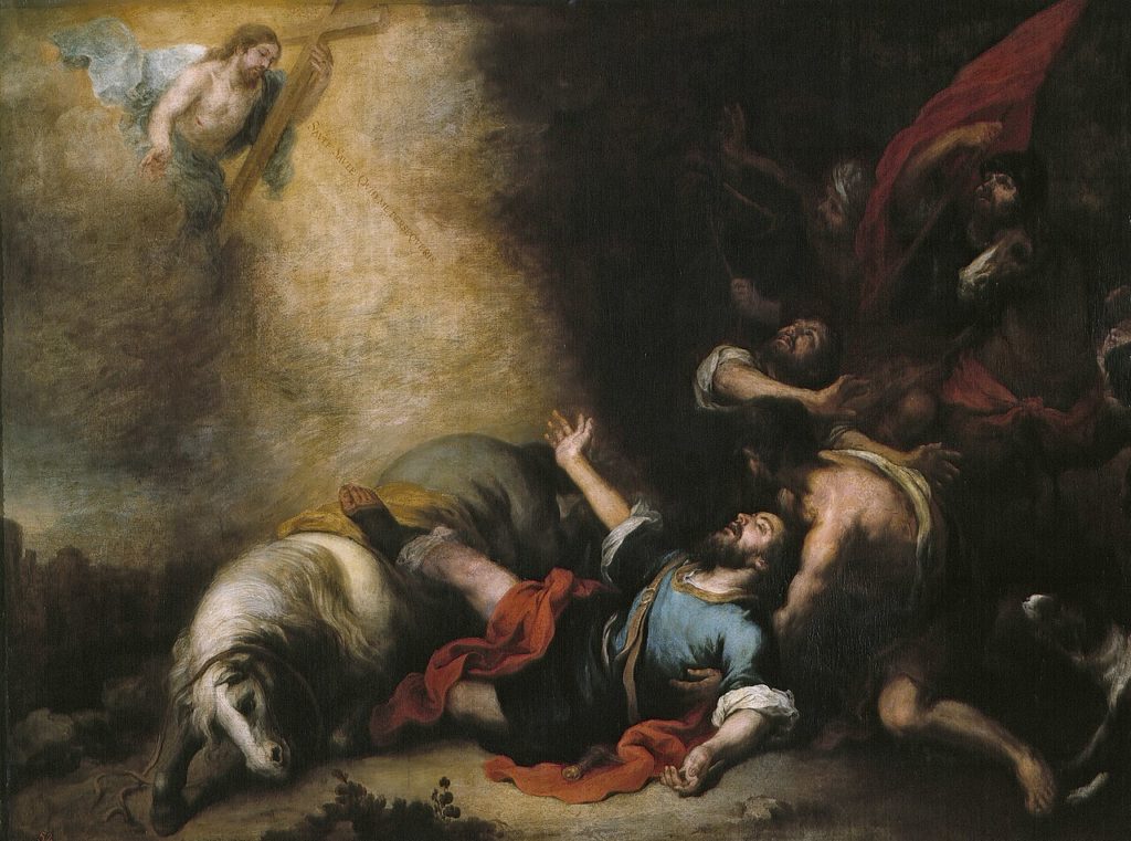 La conversion de Paul, Murillo