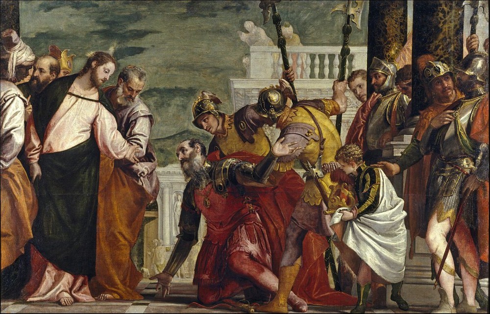 Jésus-Christ et le centurion,Veronèse