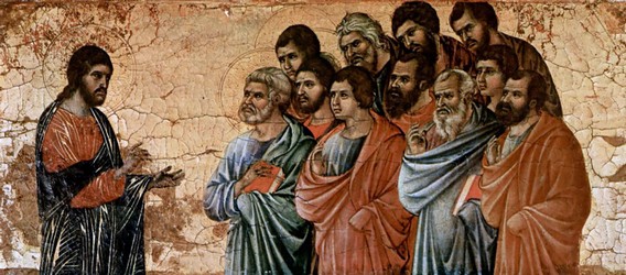 Jésus-Christ enseigne la fraternité à ses disciples