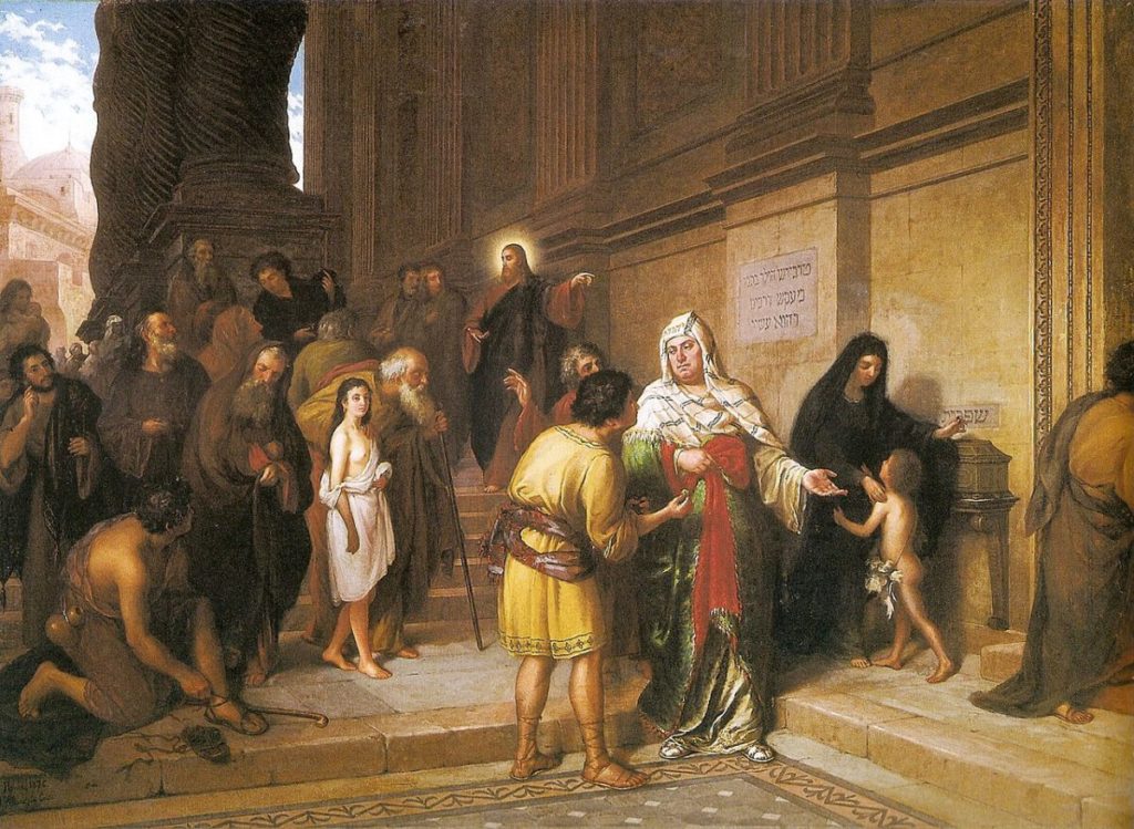 L'obole de la veuve, Joao Zeferino da Costa, 1876