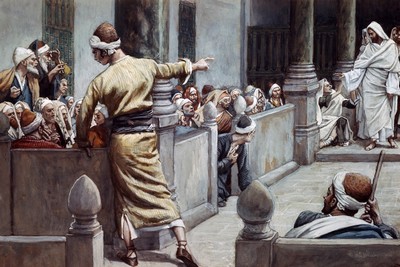 Guérison d’un homme rempli d’œdèmes, le jour du sabbat